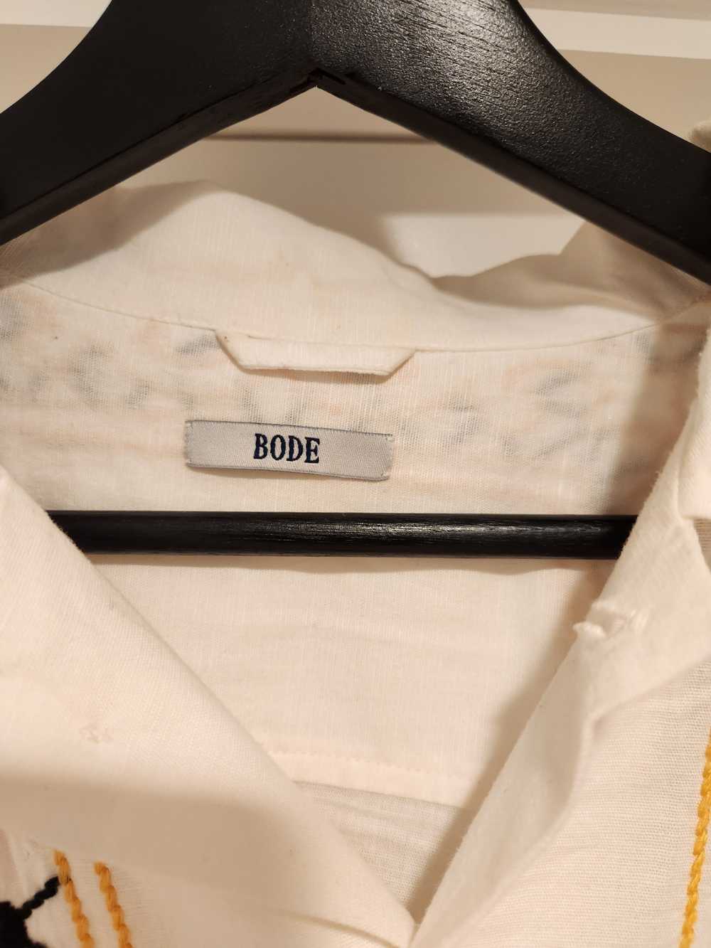 Bode Embroidered long-sleeved shirt - image 3