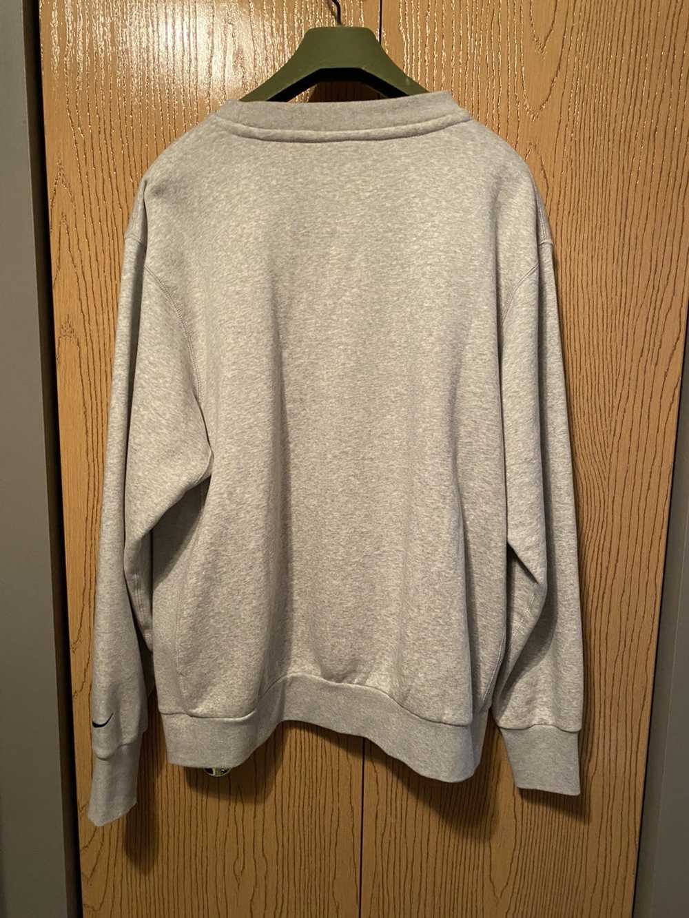 Nike Nike Grey NBA Crewneck Sz L - image 3