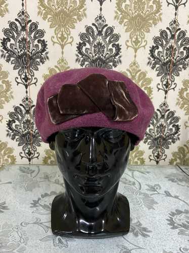 Hat × Lanvin × Vintage Lanvin Collection Beret Ha… - image 1