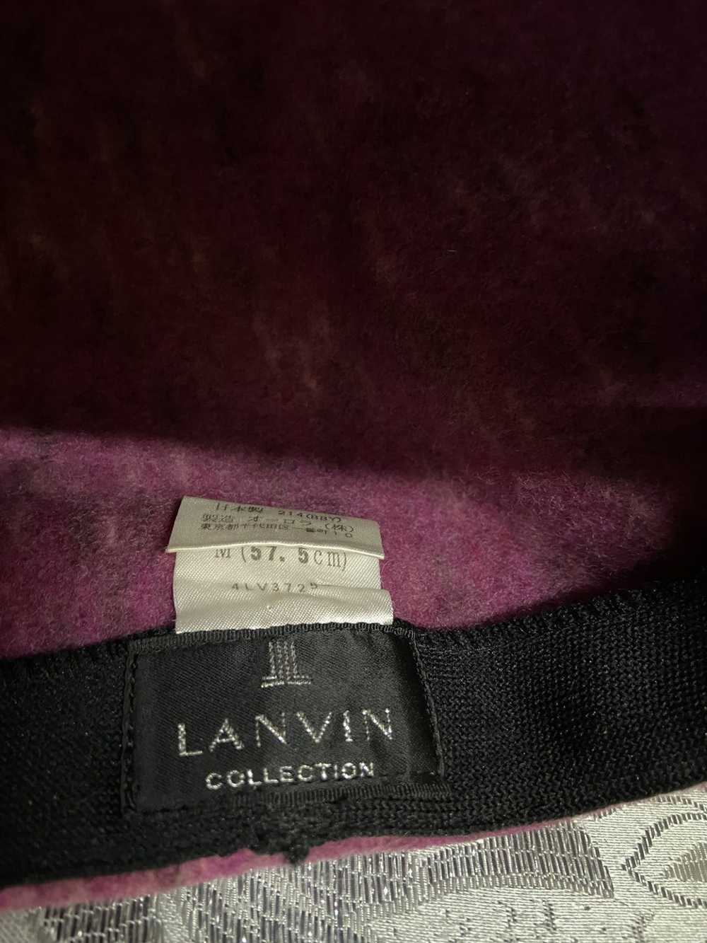 Hat × Lanvin × Vintage Lanvin Collection Beret Ha… - image 5