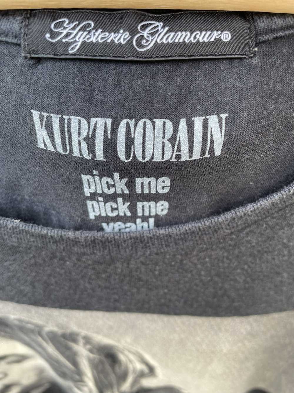 Hysteric Glamour Kurt Cobain Nirvana Tee - image 3