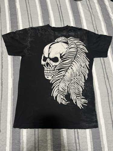 Affliction × Vintage Affliction Skull Tee