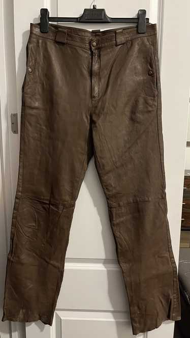 Vintage vintage anfor empoli-italy leather pants