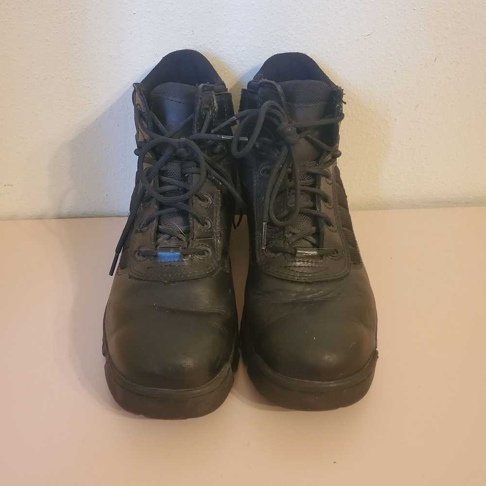 Military Bates 8M Black Military Combat Boots Lac… - image 2