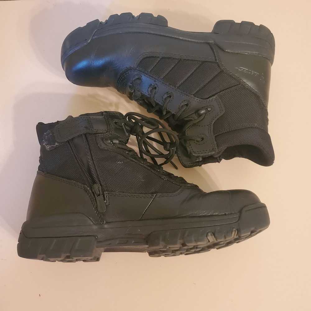 Military Bates 8M Black Military Combat Boots Lac… - image 4