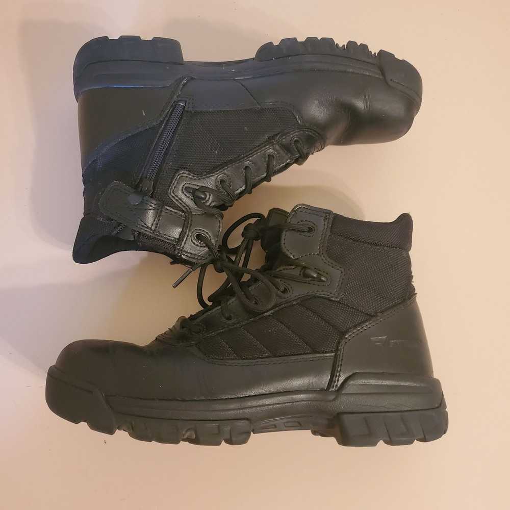 Military Bates 8M Black Military Combat Boots Lac… - image 5