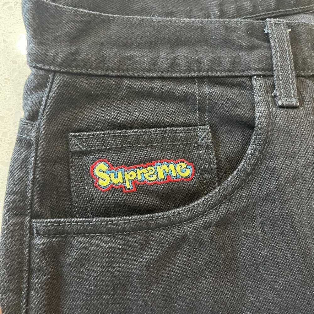 Supreme Supreme Denim Skate Jean black pant f/w 2… - image 3