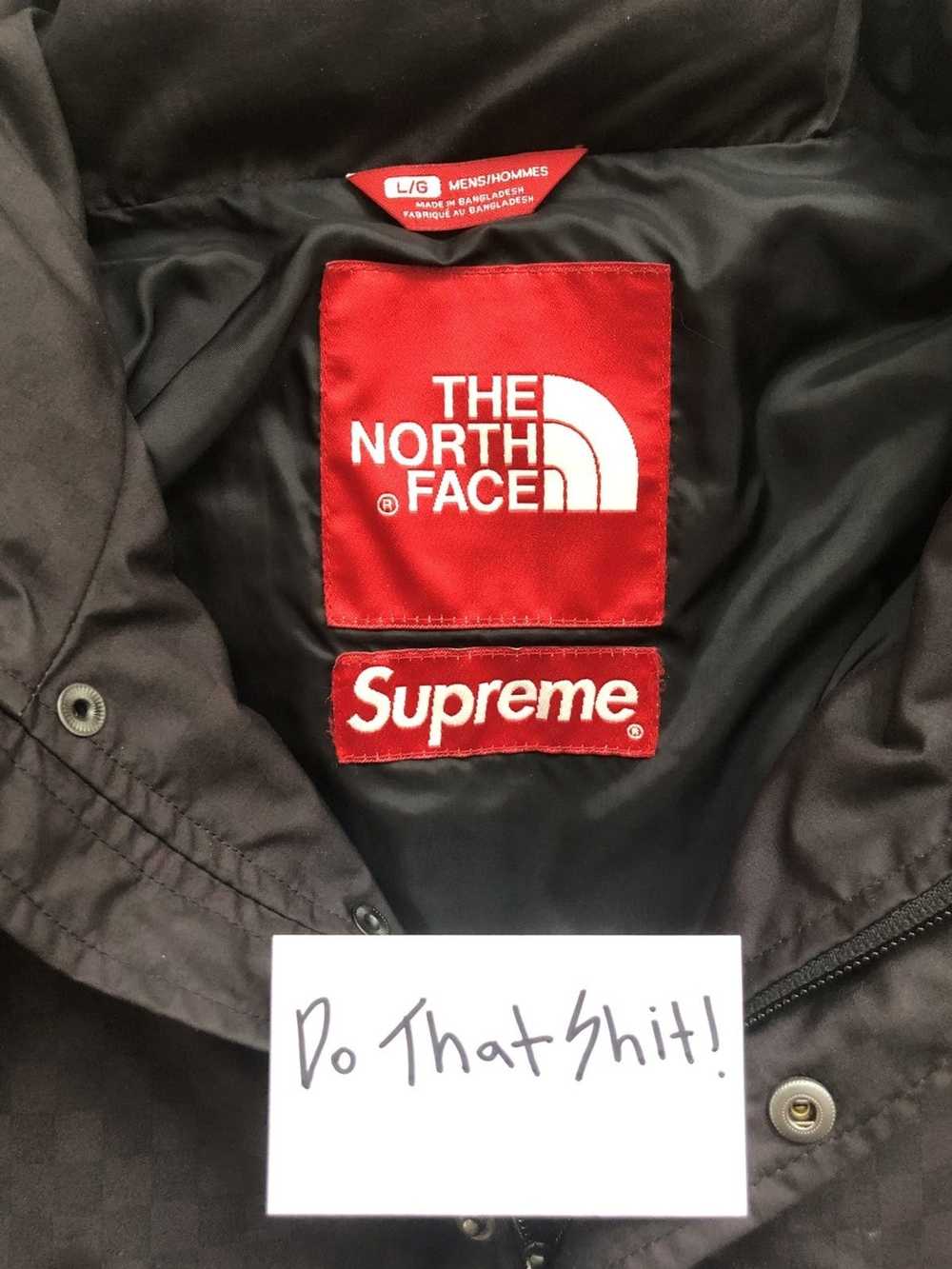 Supreme Supreme X The North Face Black Checkered … - image 4