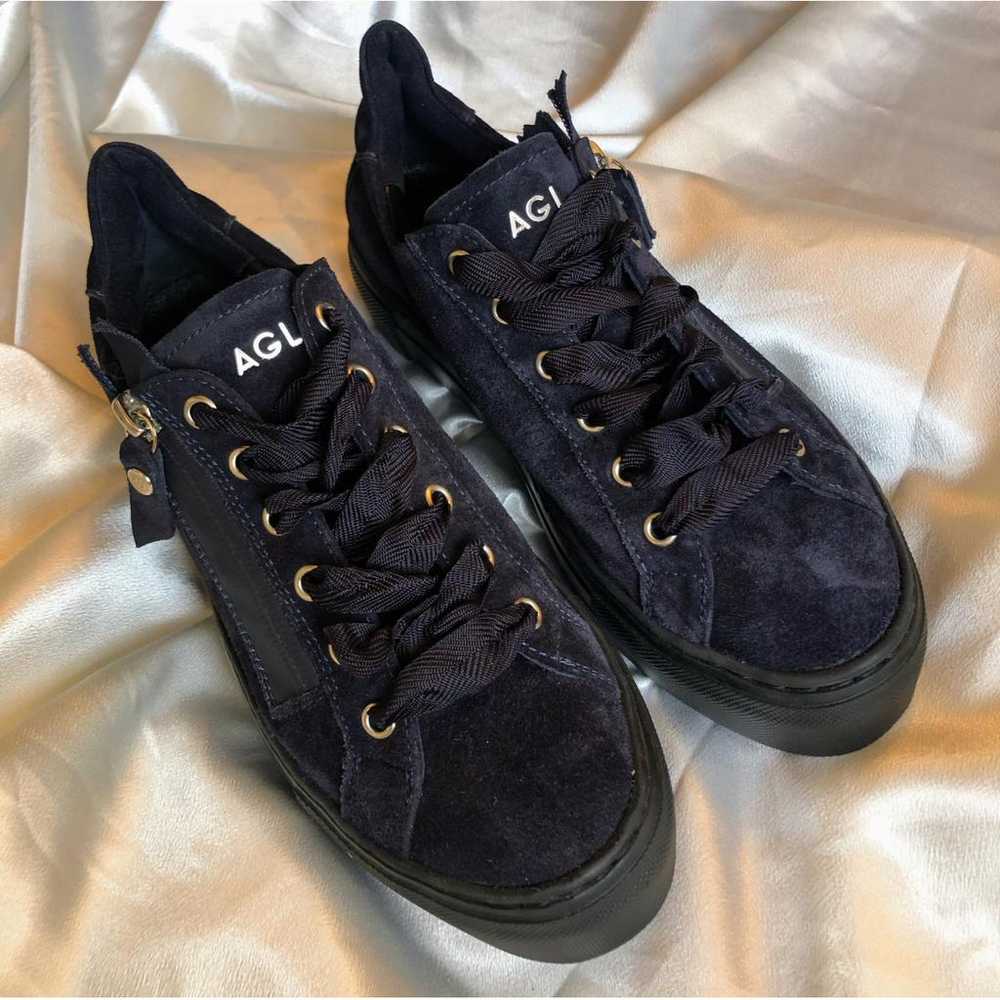 Agl Leather trainers - image 5