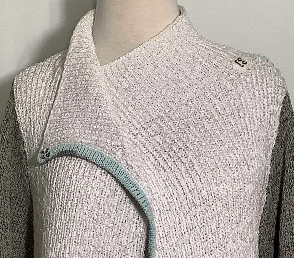 Vintage ‘Curio New York’ Wrap Sweater - image 6