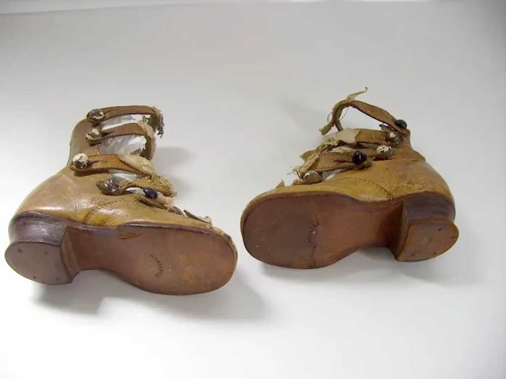 Antique Victorian Childs/Doll High Top Straps But… - image 9