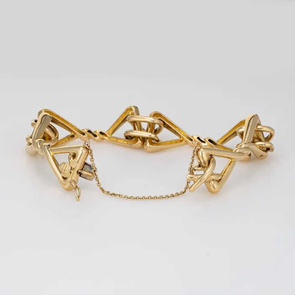 Vintage Tiffany & Co Bracelet 51.1gm 18 Karat Yel… - image 3