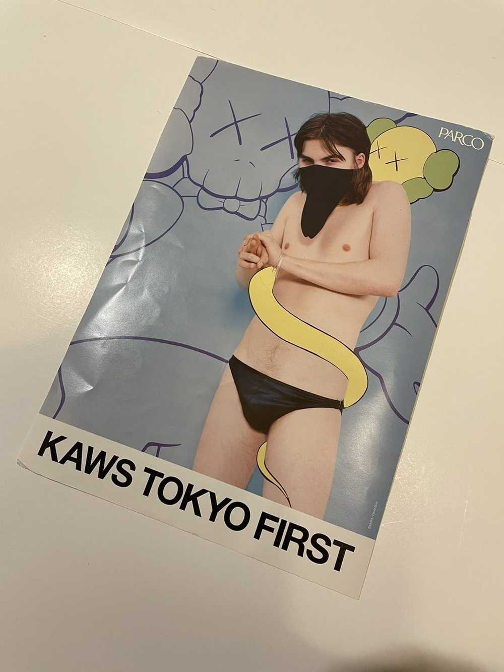 Kaws Kaws Tokyo first poster/ bendy - image 1