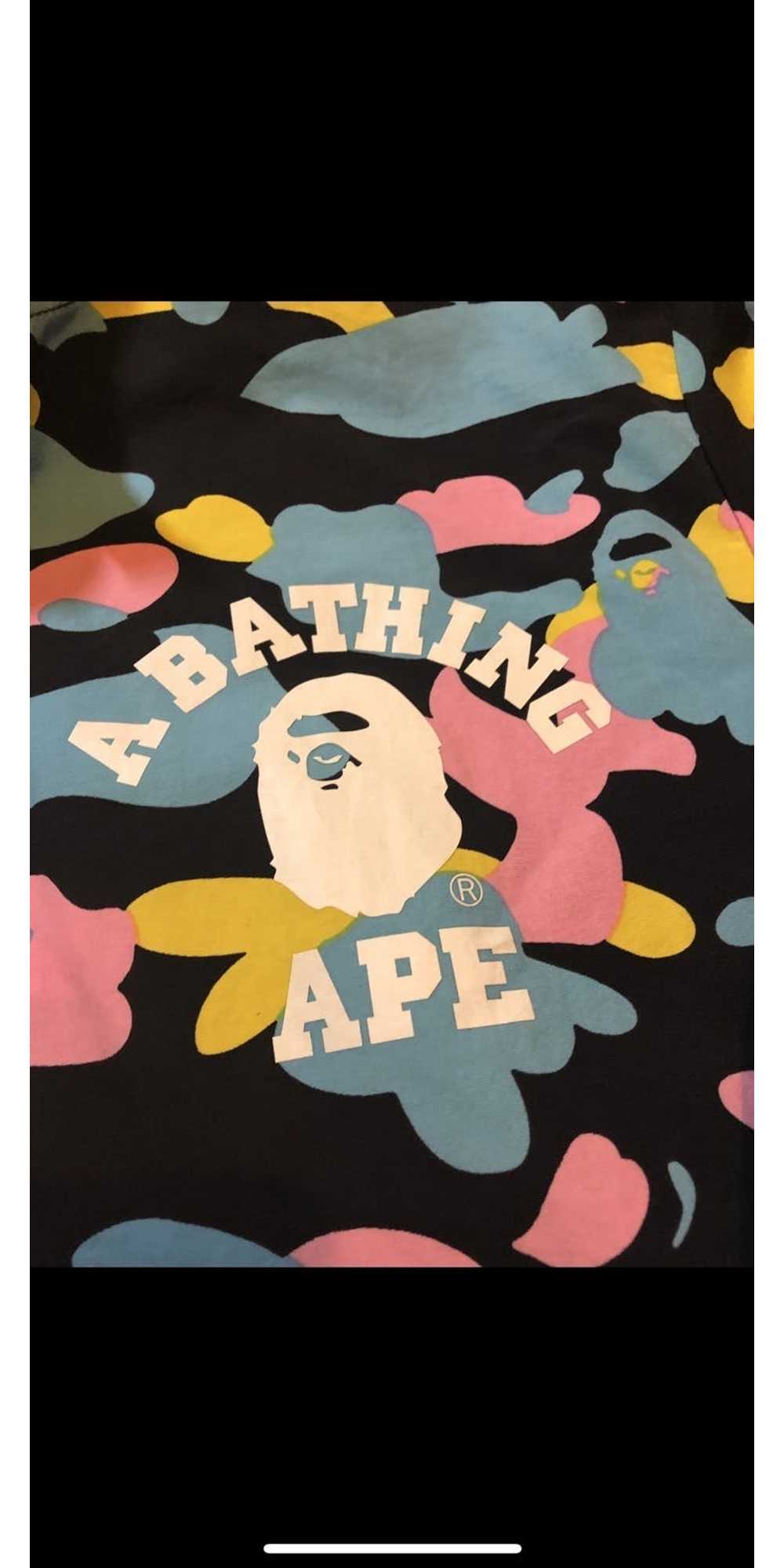 Bape Bape cotton candy coach jacket - image 2