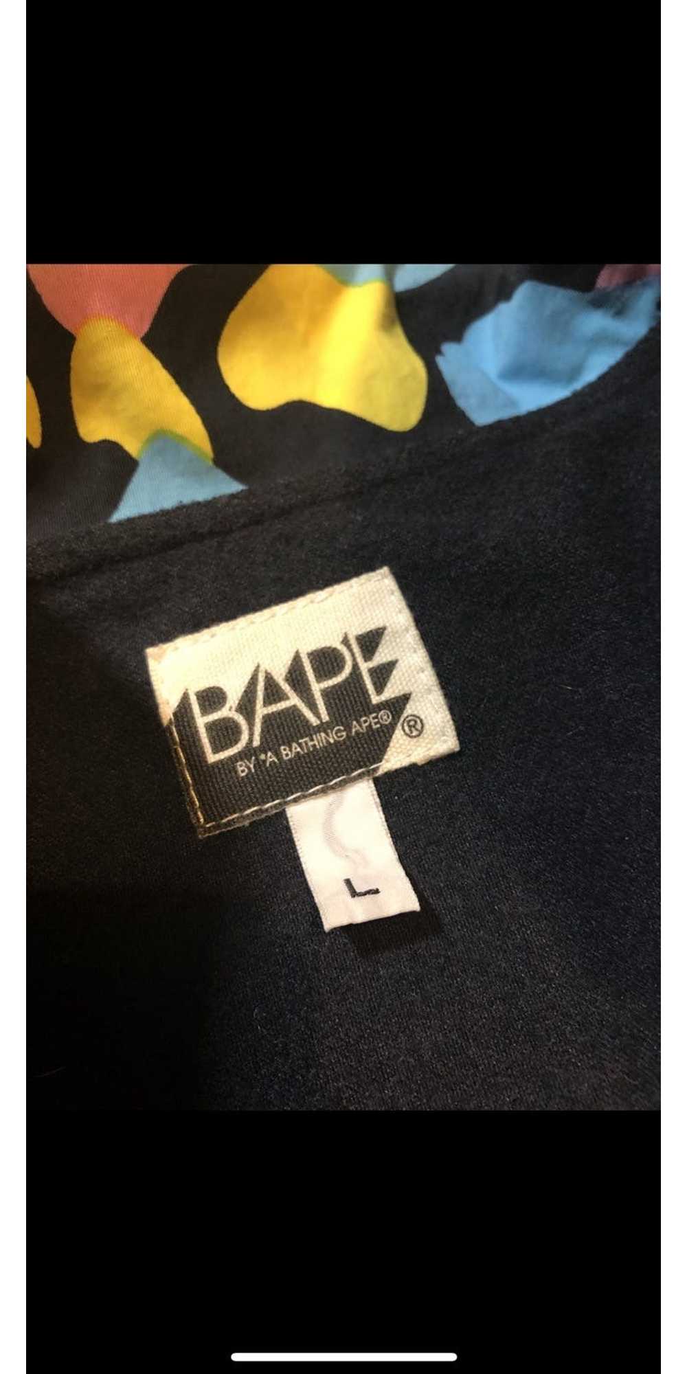 Bape Bape cotton candy coach jacket - image 3