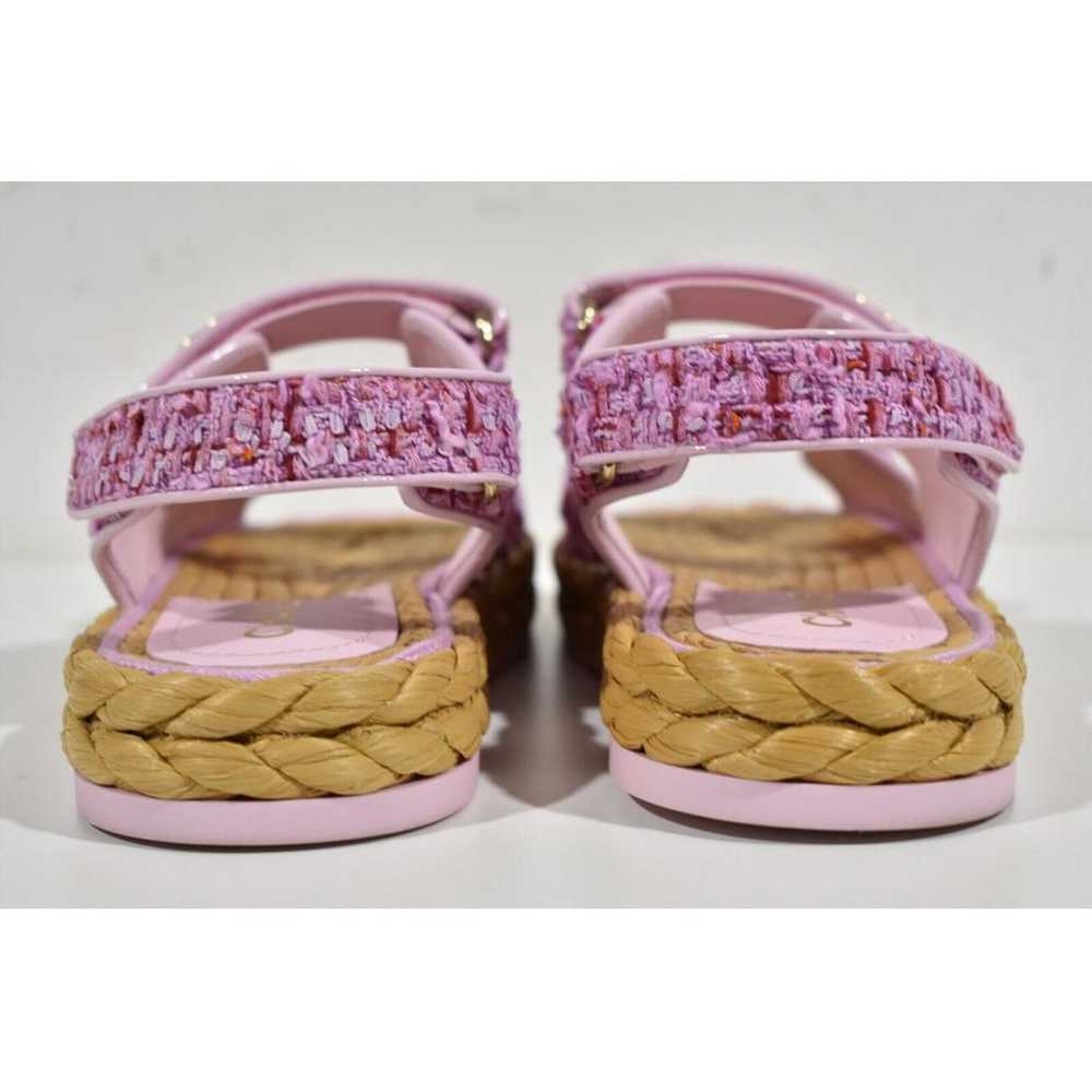Chanel Dad Sandals tweed sandal - image 9
