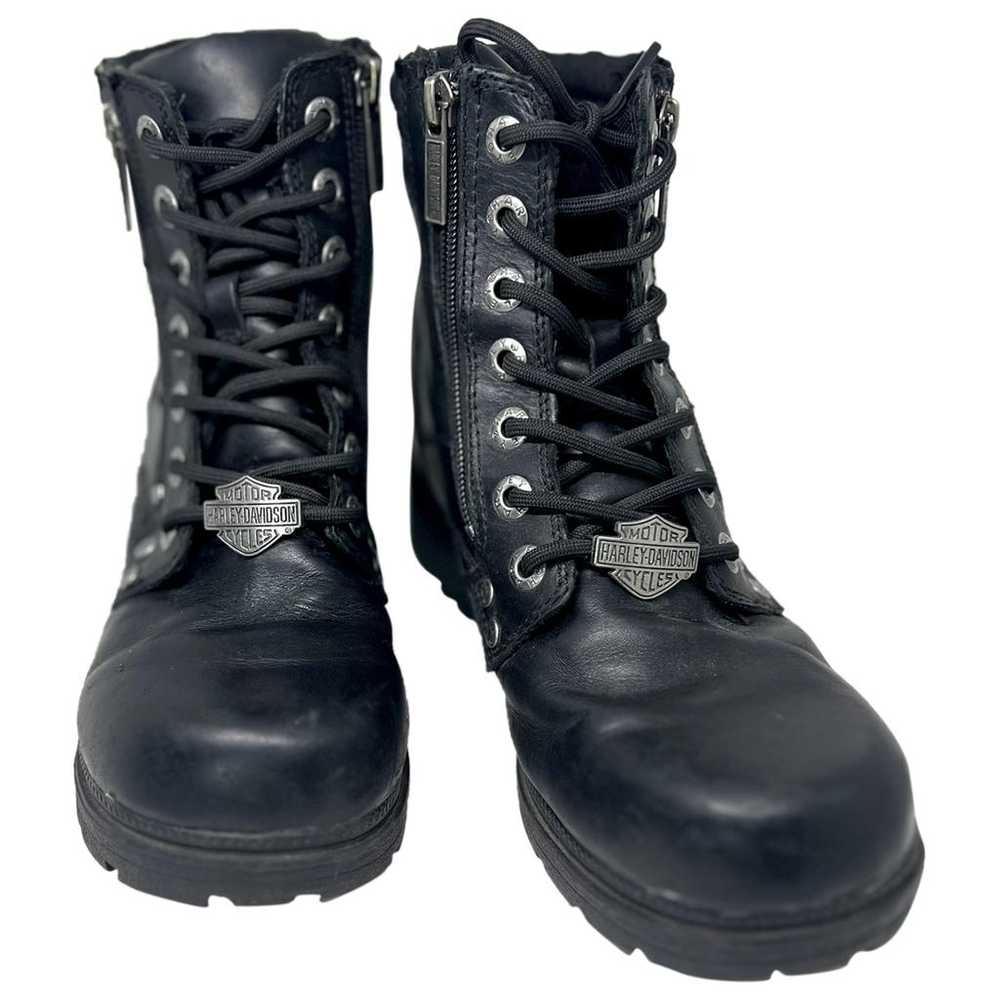 Harley Davidson Leather biker boots - image 1