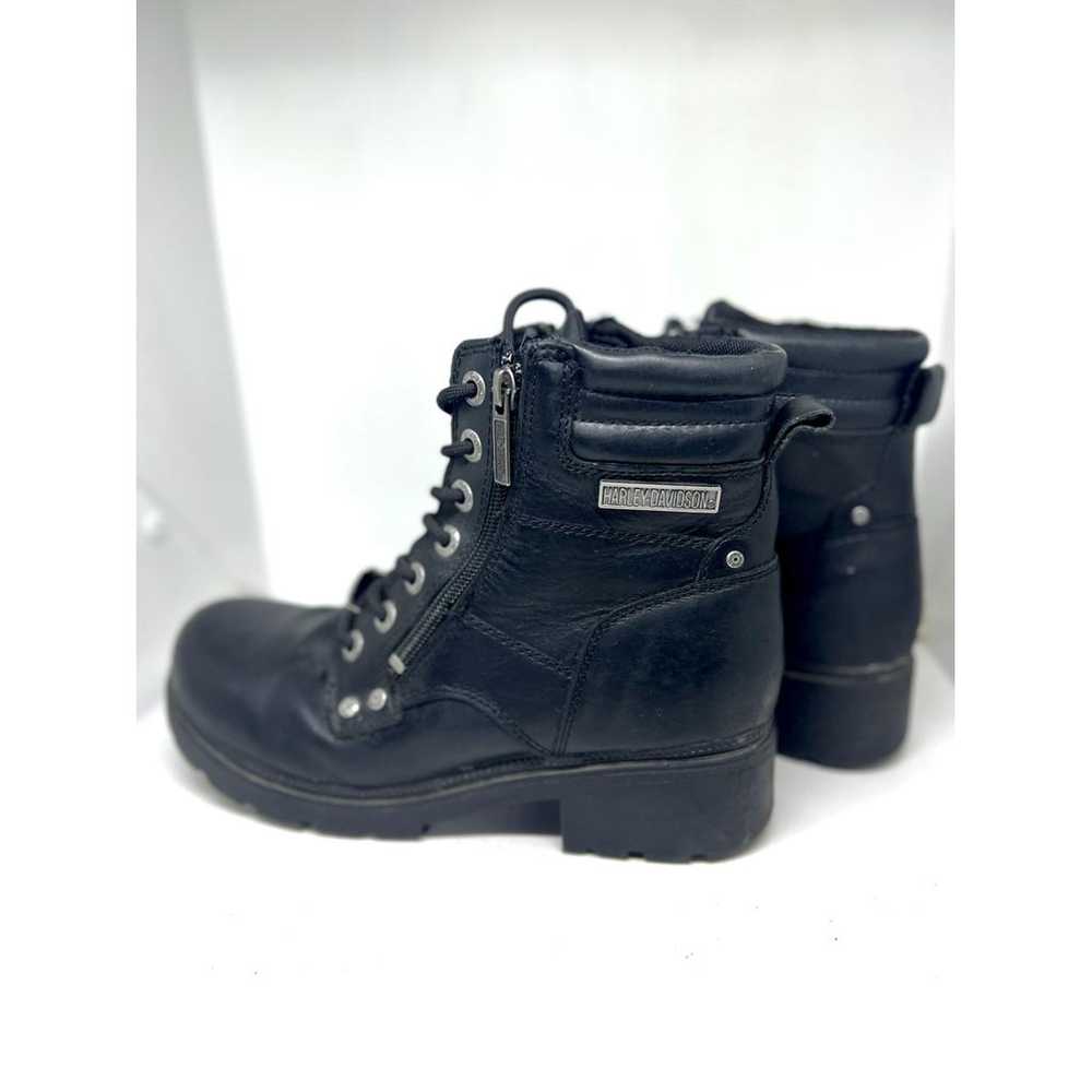 Harley Davidson Leather biker boots - image 4