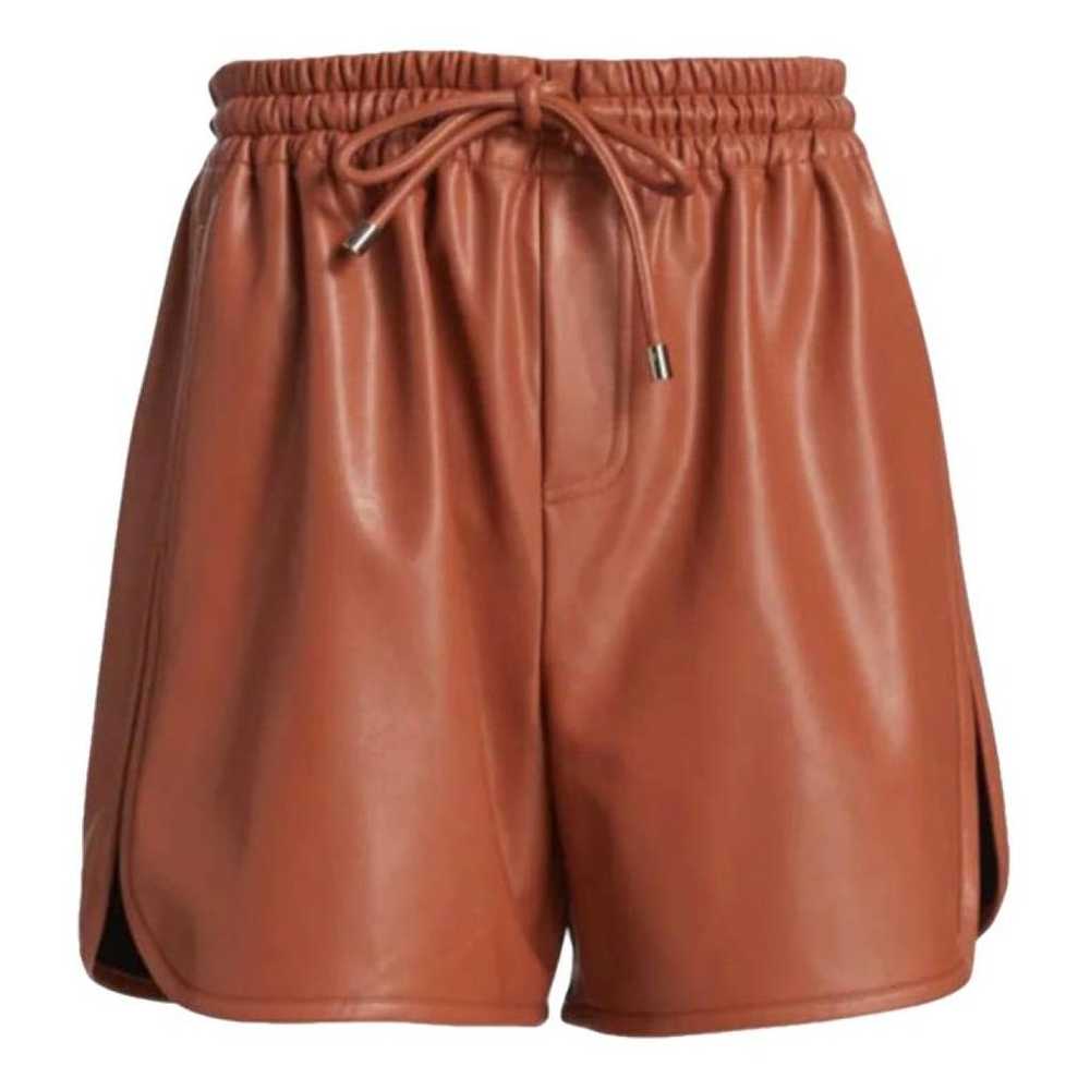 A.l.c Vegan leather mini short - image 1