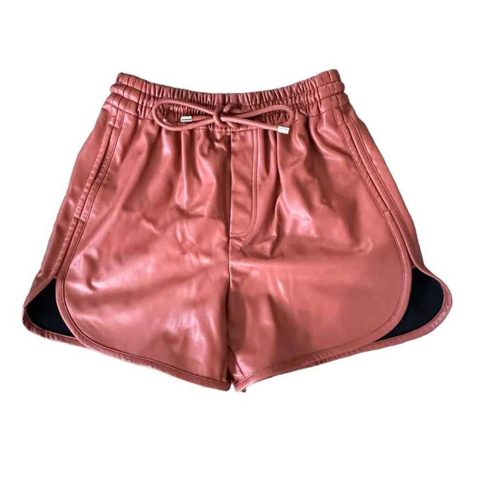 A.l.c Vegan leather mini short - image 3