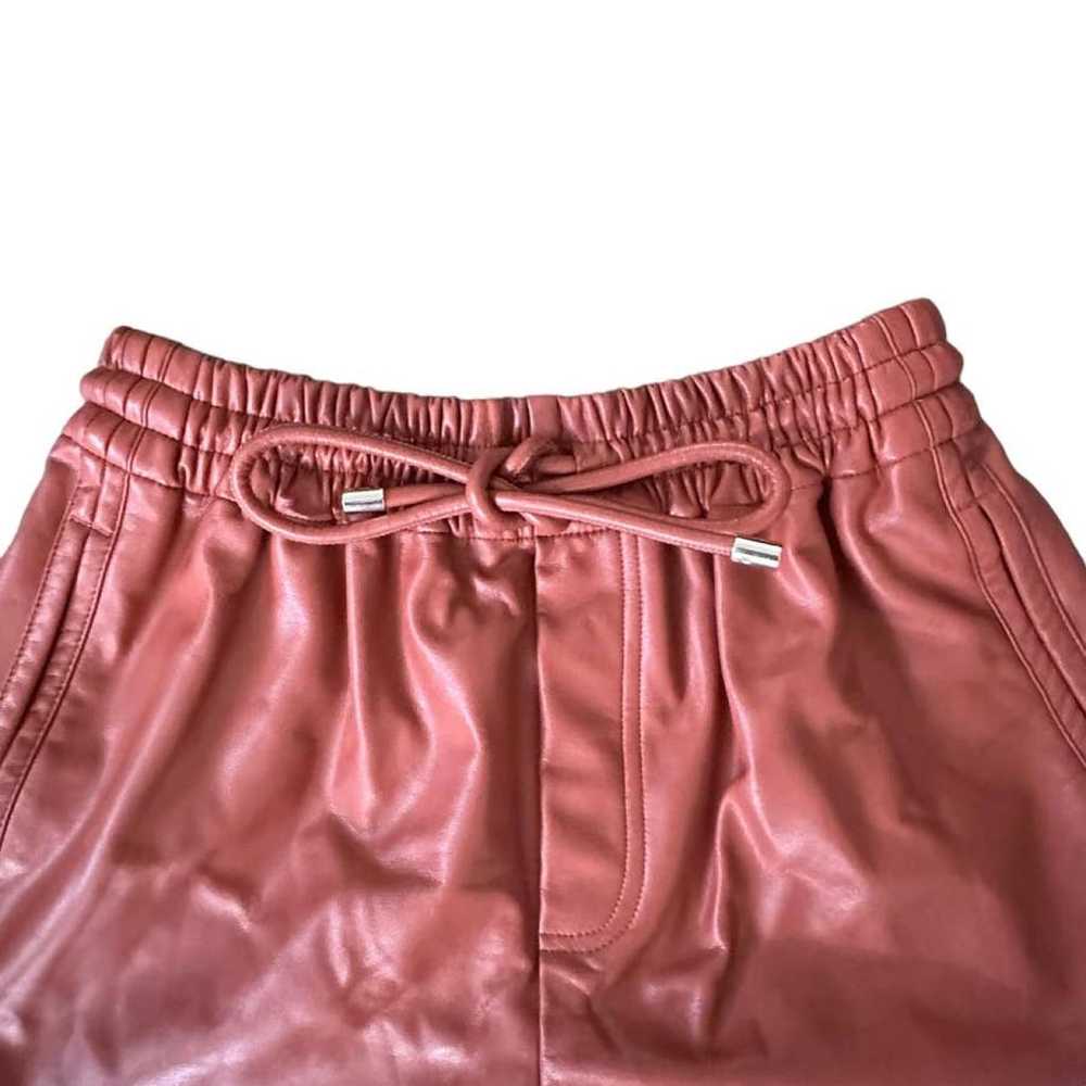 A.l.c Vegan leather mini short - image 6