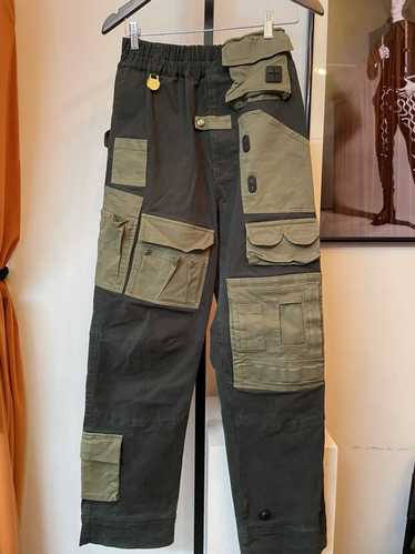 Xander Zhou Xander Zhou FW20 olive Cargo Pants