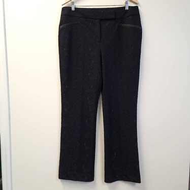 Chicos Chico's Black Label Lace Pants Size 2 Wome… - image 1