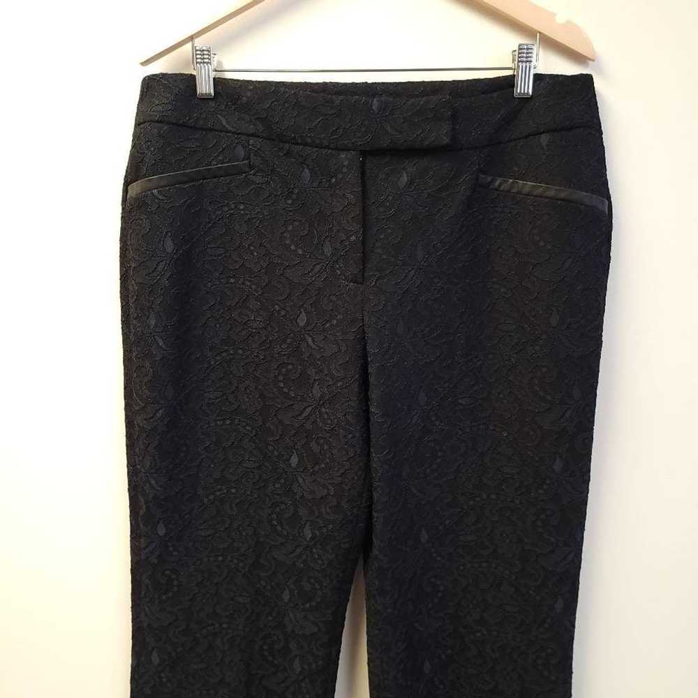 Chicos Chico's Black Label Lace Pants Size 2 Wome… - image 3