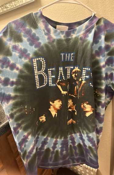 Vintage 1997 The Beatles All Over Print Shirt AOP Band Tee hot Lennon Harrison Ringo