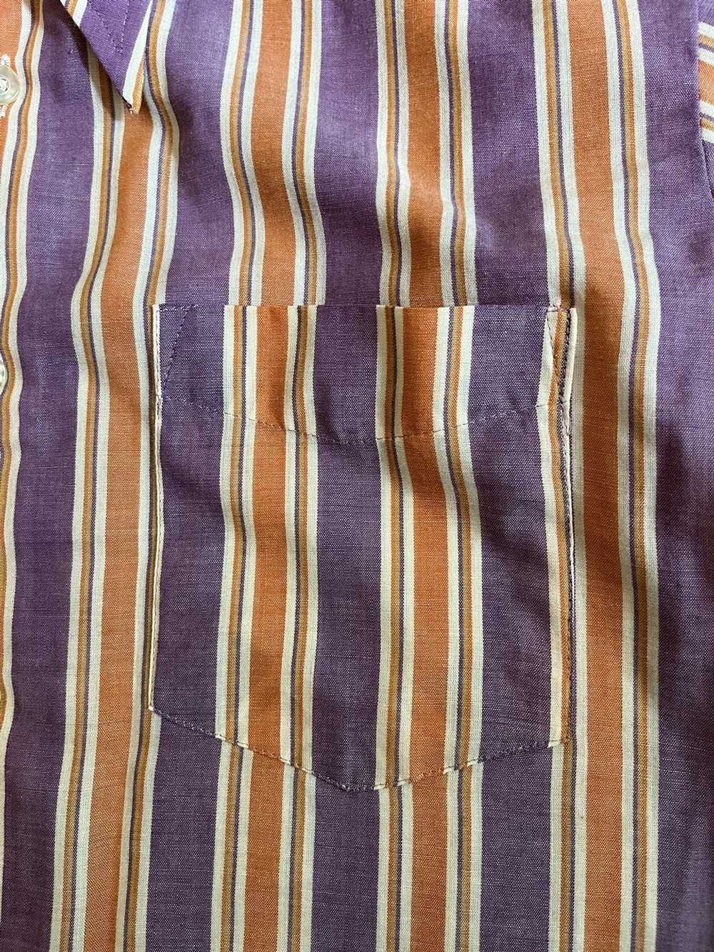 Vintage Vintage 1960s striped shirt - image 3