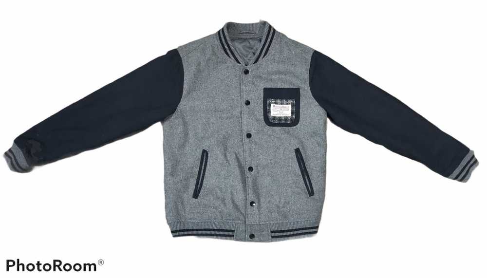 Designer × Harris Tweed × Varsity Jacket Varsity … - image 2