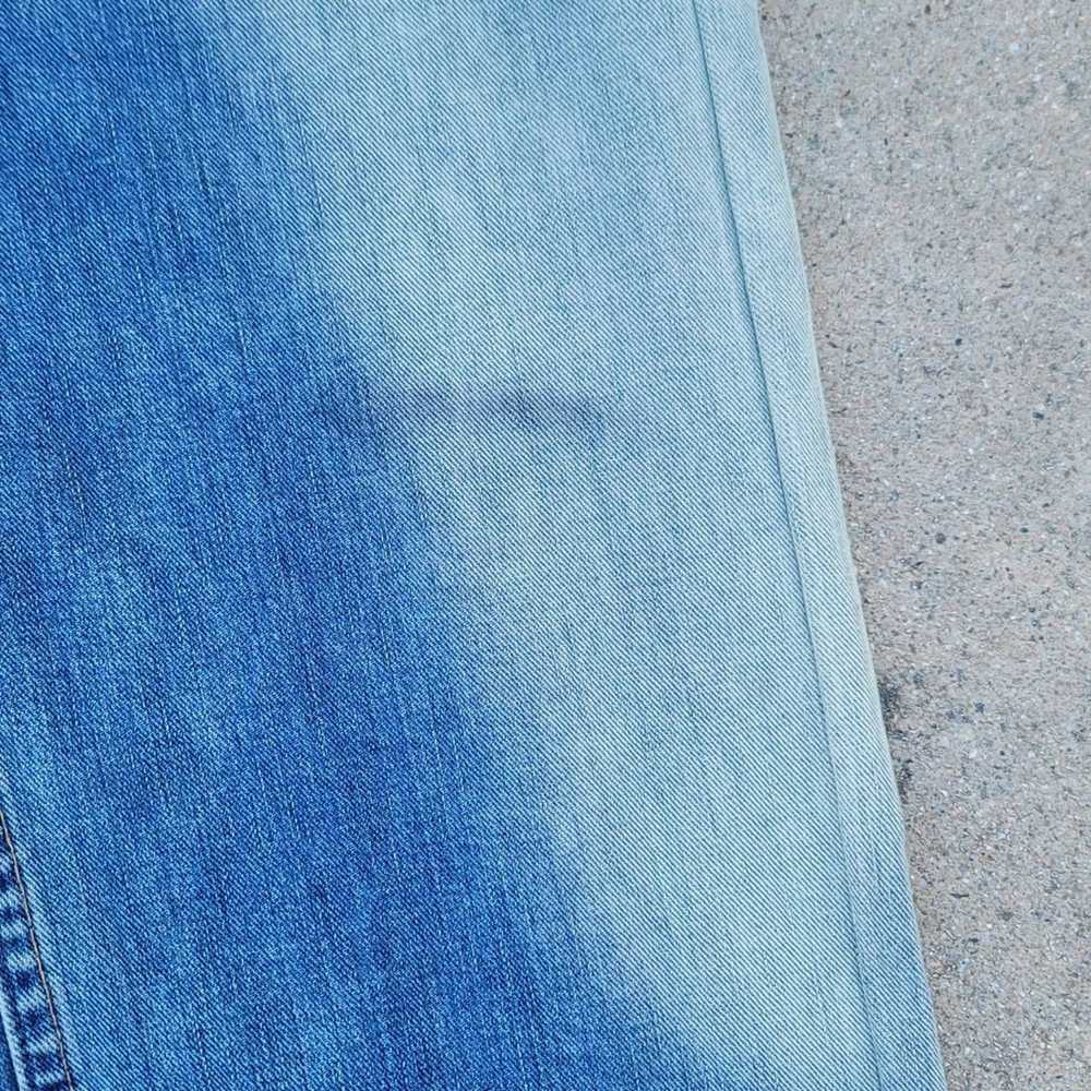 Old Navy Custom Spray Painted Denim Jeans BELL Be… - image 6
