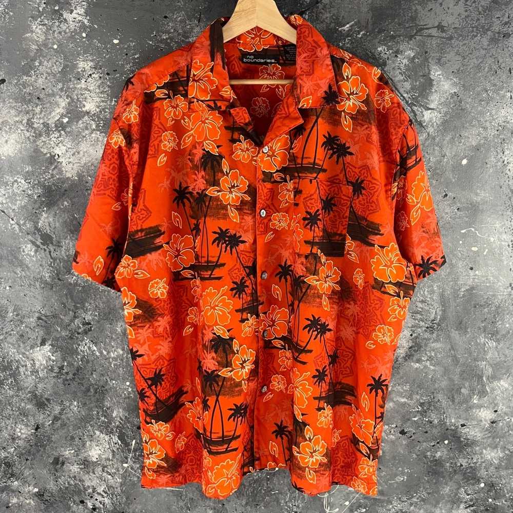 Vintage Vintage Y2K No Boundaries Hawaiian shirt - image 1