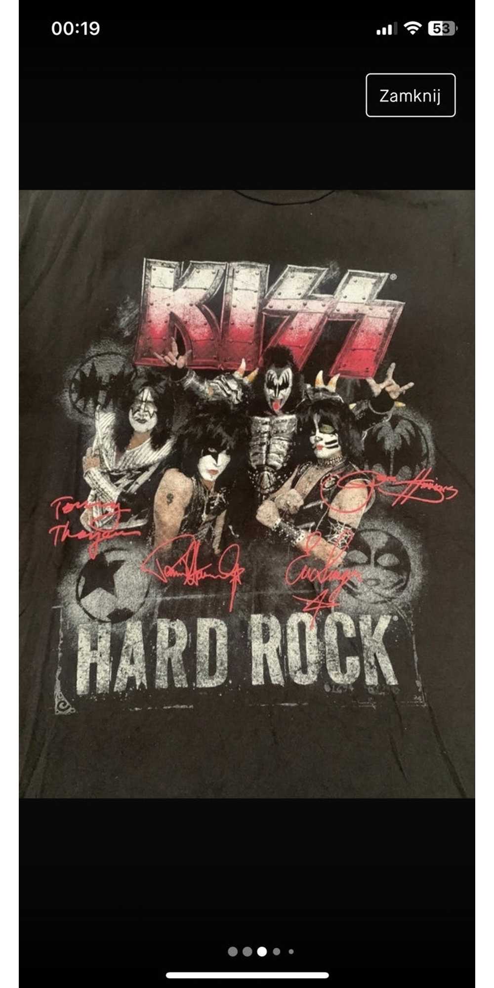 Kiss × Rock Band × Rock T Shirt 🚨T-SHIRT KISS HA… - image 3