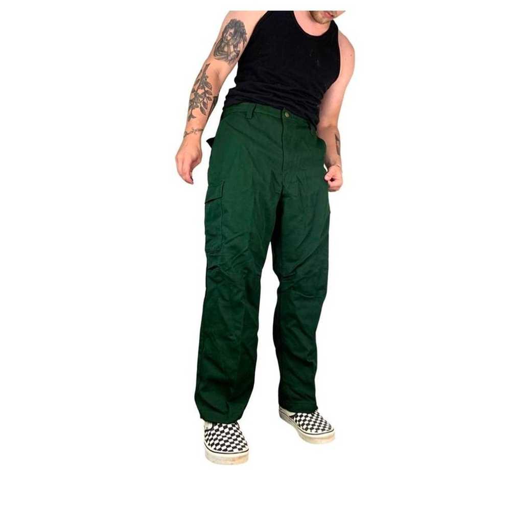 Vintage Vintage 90s canvas cargo pants - image 3