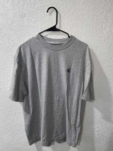 Calvin Klein Grey Logo T Shirt