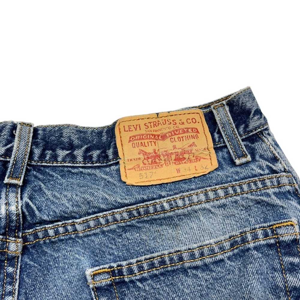 Levi's × Vintage 2000s Levi’s 517 Mid Wash Jeans - image 5