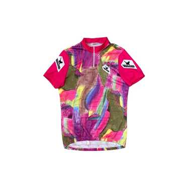 1990s Vittore Gianni Cycle Jersey Cycling Shirt Multicolored 