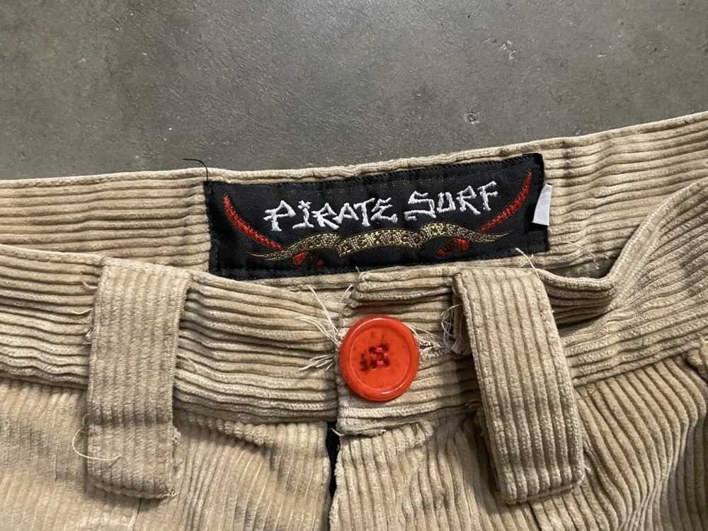 Vintage Pirate Surf Corduroy Shorts - image 4