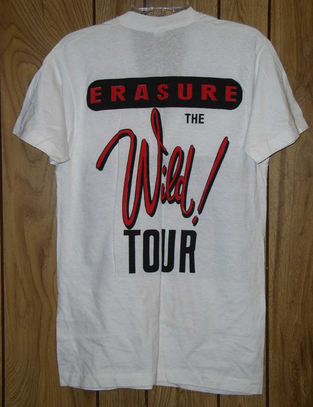 Rare × Rock T Shirt × Vintage Erasure Concert Shi… - image 2