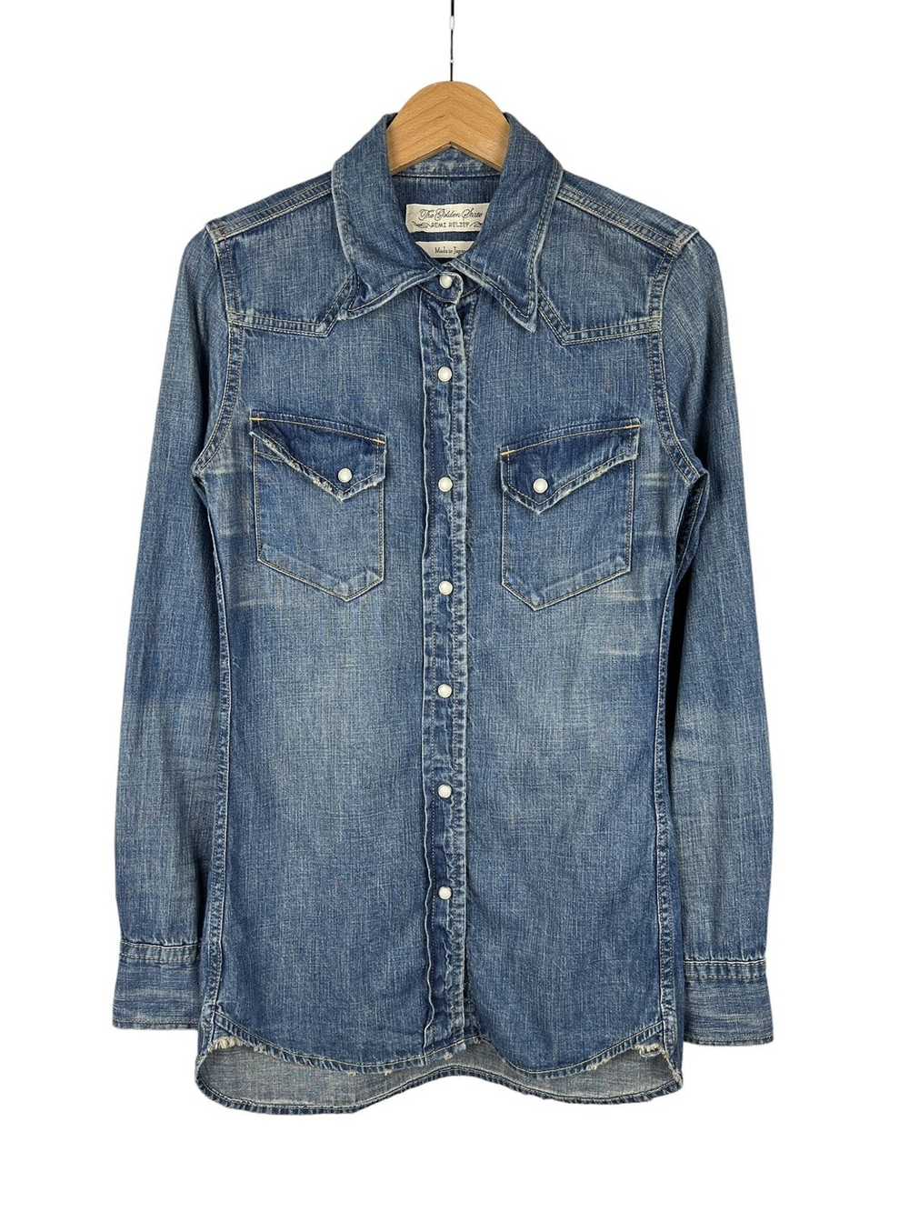 Remi relief denim shirt - Gem