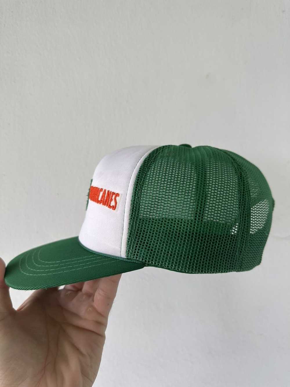 Ncaa × Trucker Hat × Vintage Vintage Miami Hurric… - image 4