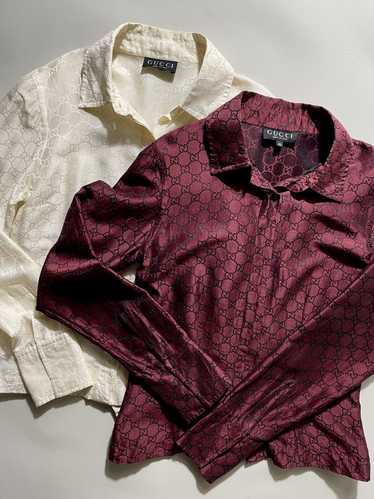Gucci silk shirt tom - Gem Gucci silk shirt tom - Gem