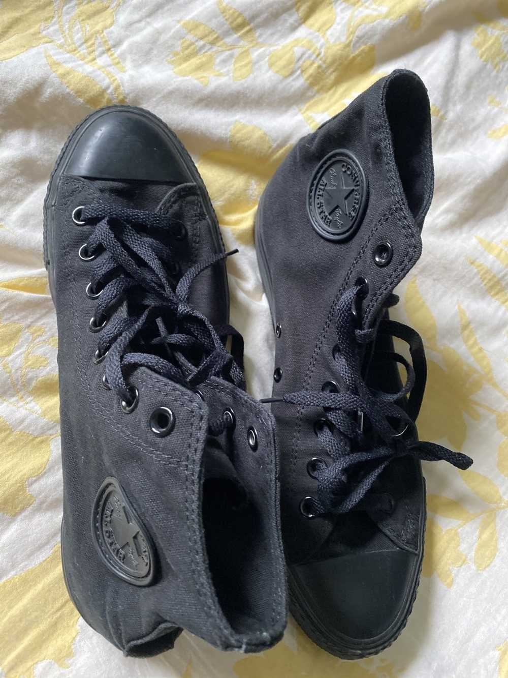 Converse × Original Chuck Black on Black Chucks Gem