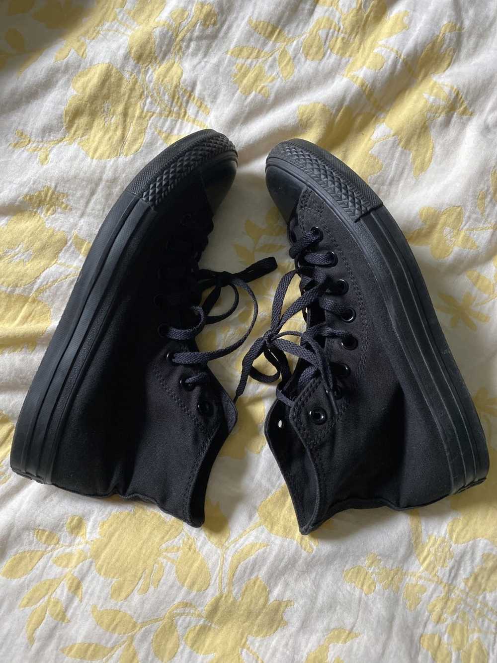 Converse × Original Chuck Black on Black Chucks Gem