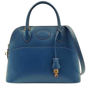 Hermès Hermes Bolide Light blue Leather ref.881787 - Joli Closet