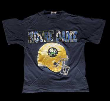 Vintage 80s football jersey NOTRE DAME fighting irish mesh tee