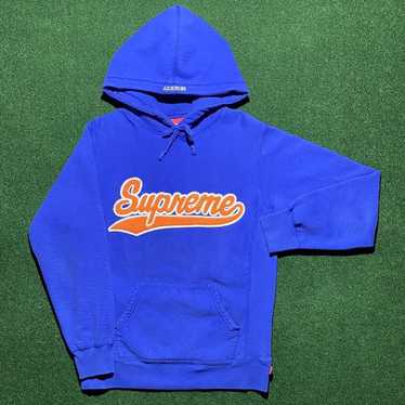 Supreme Supreme Chenille Hooded Sweatshirt - Gem