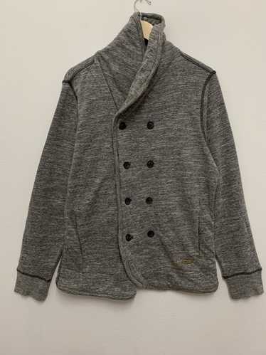 Diesel Diesel Button Coat Grey Large - image 1