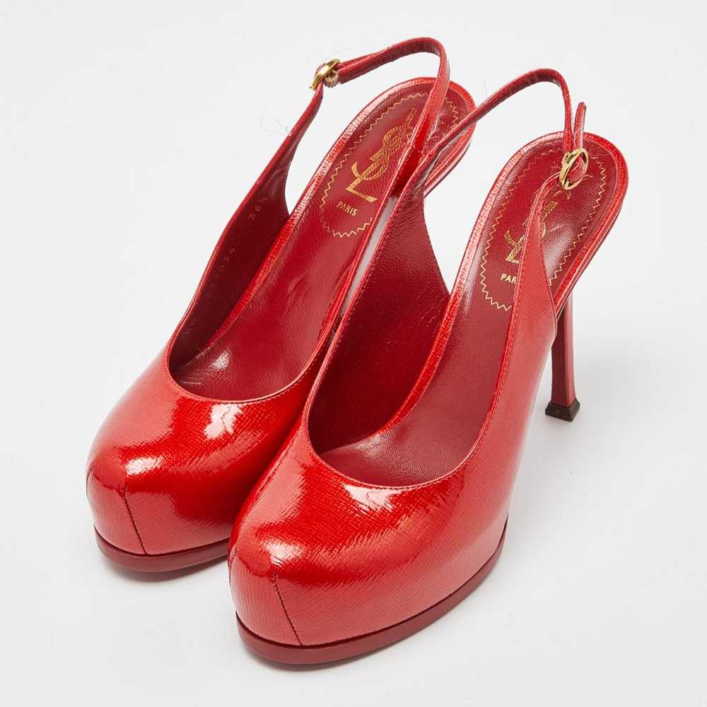 Yves Saint Laurent Patent leather heels - image 2